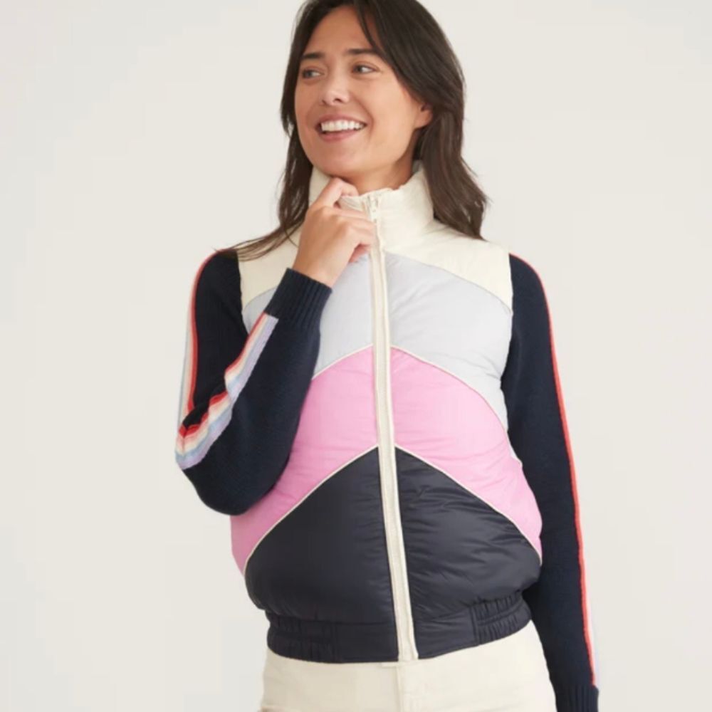 New Marine Layer Puffer Vest Size Small